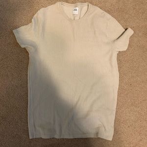Zara Tan T Shirt